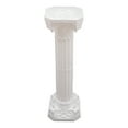thumbnail image 5 of ToppiJoy 4Pcs White 34.65in Elegant Wedding Roman Column Set, Roman Pillars Decoration Party Flower Pot Columns Pedstal Stand, 5 of 14