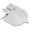 thumbnail image 2 of AMONIDA HJC45 Single Slide Welding Seam Gauge Bead Gage Pit Tools Stainless Steel Inspection Ruler,Welding Pit Seam Gauge, 2 of 8