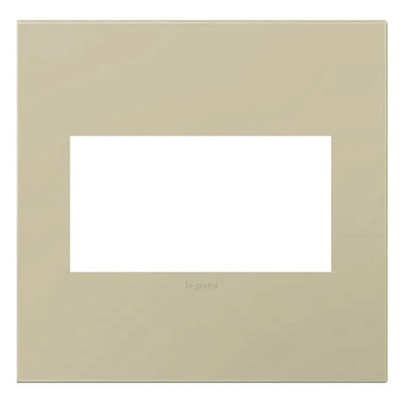 Legrand AWP2G4 Adorne Plastic 2 Gang Wall Plate