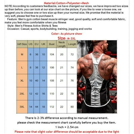 Men Workout Vest Tank Top Bodybuilding Gym Muscle Fitness Shirt Images, Photos, Reviews