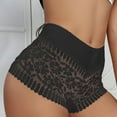 thumbnail image 6 of Lovzfmll Lingerie Seamless Boxer Shorts, Breathable Lace Trim Panties, Comfortable Soft Stretch Underwear for Everyday Wear, 6 of 9
