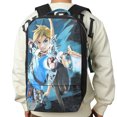 thumbnail image 7 of The Legend Of Zelda Breath Of The Wild Champion Link Black Laptop Backpack, 7 of 7