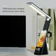 thumbnail image 4 of Lámpara de LED Methold Reloj Despertador Plegable Cargador 15W Electrónica Negro, 4 of 6