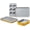 Marigold, variant on Caraway Mini Bakeware Set – Naturally Non-Stick, Non-Toxic Ceramic Coating – Compact Baking Pans Set for Small Kitchens & Ovens – Includes Baking Sheets, Muffin Pan, Cooling Rack & Storage - Cream