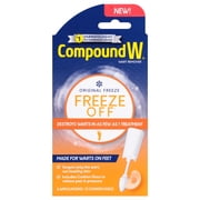 مزيل الثآليل المركب W Freeze off، 8 تطبيقات لتجميد المسحات و12 قرص وسادة