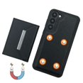 thumbnail image 3 of Allytech Detachable Magnetic Wallet Case for Samsung Galaxy S23, 2 in 1 Slim Thin Wallet Case with Credit Card Slots, Shockproof Premium PU Leather Kickstand Cover Case - Black, 3 of 11