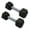 Black, variant on 1 Pair Mini Dumbbells Workout Dumbbells Safe Silicone Hand Weights Dumbbell Toy Fitness Physical Development