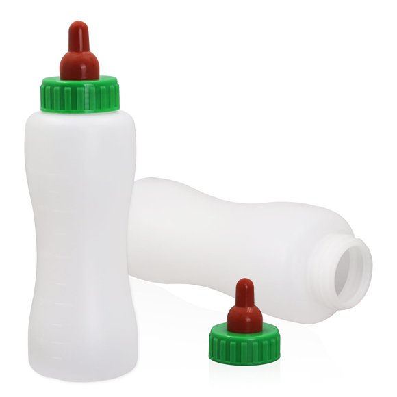 Biberon para Cordero y Cabra Abustle pig 500ml con Tetina de Goma