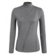 thumbnail image 3 of MHFRRA Camisetas Casuales para Uso Diario con Tela Cómoda y Diseño Elegante para Un Guardarropa Versátil. Gris, 3 of 4