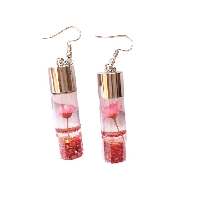 sweethay 1 par de pendientes colgantes para mujer, suministros de joyería de compromiso, rojo vino Type1 NO1