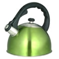 thumbnail image 1 of Creative Home Satin Splendor 2.8 Qt S/S Whistling Tea Kettle- Metallic Chartreuse, 1 of 1