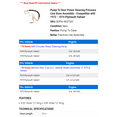 thumbnail image 2 of Pump To Gear Power Steering Pressure Line Hose Assembly - Compatible with 1973 - 1974 Plymouth Valiant, 2 of 2