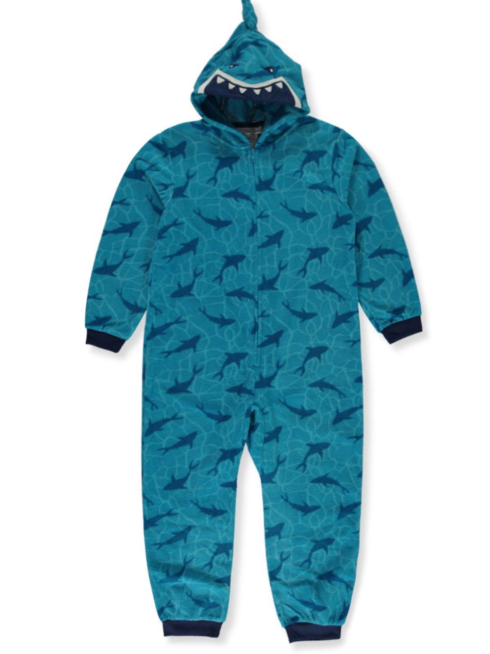 Saint Eve Boys' Shark Costume Pajamas blue/multi, 4 5 (Little Boys