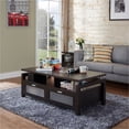 thumbnail image 2 of Bowery Hill Table Basse de Rangement en Espresso, 2 of 4