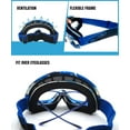thumbnail image 4 of Motorcycle Goggle ATV Dirt Bike Off Road Racing Motocross Goggles for Men,Women, Adults, 4 of 6