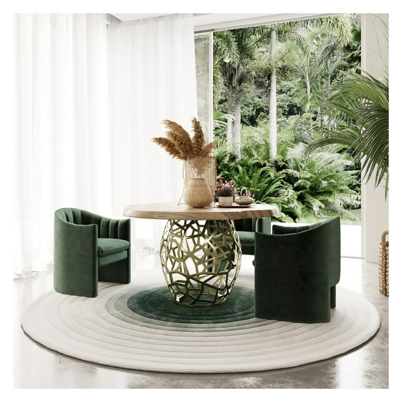 Modrest Taylor - Round 47" Live Edge Dining Table