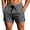Dark Gray, variant on Gym Shorts Men Summer Elastic Waist Slim Fit Moisture Wicking Lightweight Athletic Workout Shorts with Pockets