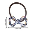 thumbnail image 3 of Fiudx Coletero Elástico con Lazuli Seguro, Elegante Diseño de Flor de Perla, Tendencia de Moda Coreana, Versátil para Peinados, Accesorios para Mujer, Material de Acetato., 3 of 6