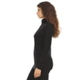 thumbnail image 5 of Microweight Women's Wool 1/4-Zip - Woolverino, 5 of 8