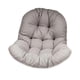 thumbnail image 4 of Cojín para silla de huevo, grueso, para patio, hamaca Gris claro, 4 of 9