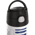 thumbnail image 3 of Thermos FUNtainer 12 floz R2D2 Black Stainless Steel Thermos, 3 of 3