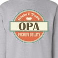 thumbnail image 3 of Inktastic Genuine Opa Adult Sweatshirt, 3 of 4