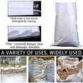 thumbnail image 4 of Film Plastique Blanc Épais Sac Tissé Protection contre les Inondations 17x30 Po, 4 of 6