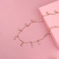 thumbnail image 4 of TASSEL DE CHARME TASSEL TASSEL: FAIS CRISTAL ANKLE BRACELET BIJOUX POUR FEMMES, 4 of 10