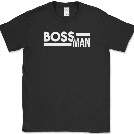 Boss Man Funny Employer TV Show Office Cubicle Humor Gift Unisex T Shirt up to 5XL