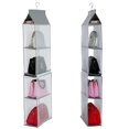thumbnail image 1 of QualitChoice Detachable 4 Compartment Handbag Organizer Pouch Hanging Purse Bag Collection Storage Holder Wardrobe Closet Space Saving Organizers, 1 of 1
