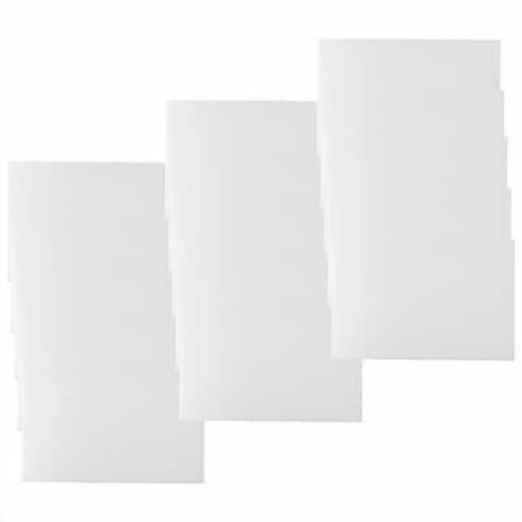 15 Pack: 20" x 30" White Plastic Corrugated Board by Creatology