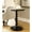 Black, variant on Wooden Construction, Turned Pedestal Base / Adds Elegance to Any Room, Black Finish
