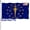 Indiana flag, variant on Utah State Flag Double Sided 3x5 Outdoor UT State Flag Heavy Duty 3 Ply with Durable Canvas Header and 2 Brass Grommets Vivid Colors