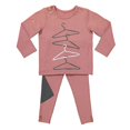 thumbnail image 1 of Muave Hanger Set Long Sleeve (3 Months) Pink, 1 of 2