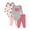 Nap Queen, variant on Brand Baby Girl 4pc Outfit Set, Sizes (Newborn - 12 Months)