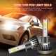 thumbnail image 4 of Focos 2 piezas de luz antiniebla automática 6000LM LED luz antiniebla IP68 impermeable 6000K 36W (H1), 4 of 8