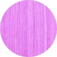 thumbnail image 1 of Ahgly Company Indoor Round Abstract Purple Contemporary Area Rugs, 3' Round, 1 of 4