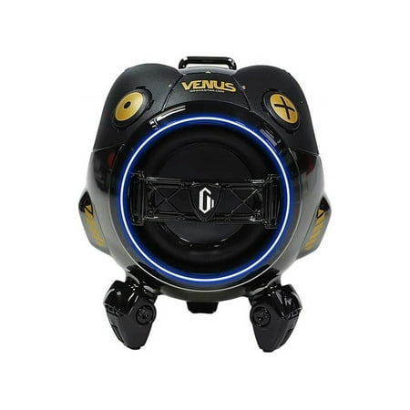 UPC: 6972448920209 | GravaStar Venus Outdoor Bluetooth Speaker  Shadow Black (G2_BLK)