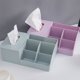 thumbnail image 3 of BESTYASH Caja Organizadora Multifuncional Para Almacenamiento De Cosméticos Y Pañuelos De Plástico Morado, 3 of 8