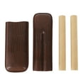 thumbnail image 2 of Luxury 2,Cigar Case, Textured PU Leather  Secure Hold, Perfect Gift For Cigar Enthusiasts, 2 of 6