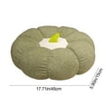 thumbnail image 3 of CREATITOY Pumpkin-Shaped Floor Cushion with Backrest - Non-Slip Lazy Seat Pad for Living Room TatamiBay Window Indoor Lounge, 3 of 6