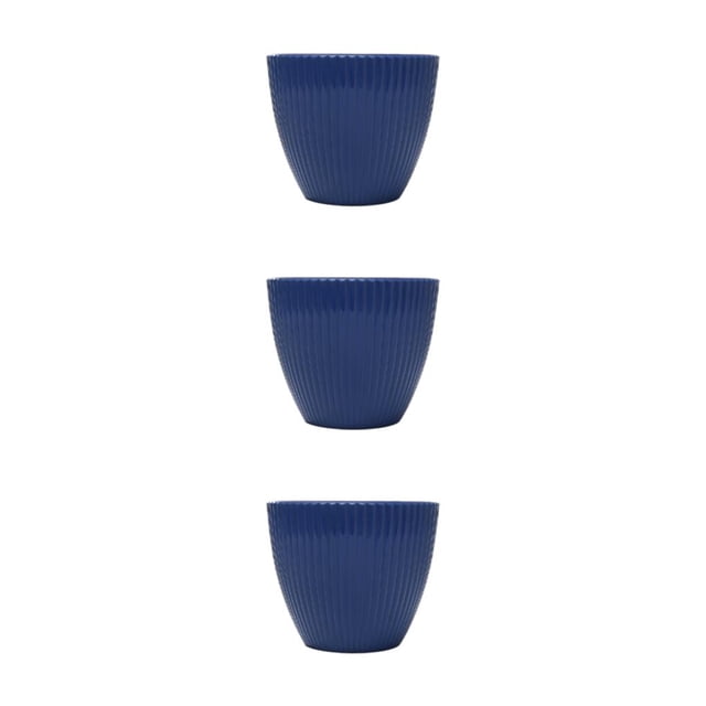 Injueey y tamaños de macetas para plantas accesorios de bonsái de plástico duradero plantas suculentas hogar jardín azul profundo 15CM Type1 NO1