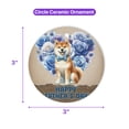 thumbnail image 5 of Shiba Inu Proud Dad Happy Father's Day Ceramic Round Ornament Shibas Dog Lovers Gifts Idea Home Tree Decor - 02008, 5 of 5