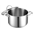 thumbnail image 7 of Cooks Standard Dutch Oven Casserole with Glass Lid, 6-Quart Classic Stainless Steel Stockpot, Silver, 7 of 7