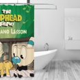 thumbnail image 6 of The Cuphead Show Piano Shower Curtain Bathroom Decor Polyester Waterproof Bath Curtains With Hooks 60x72 Inches, 6 of 8
