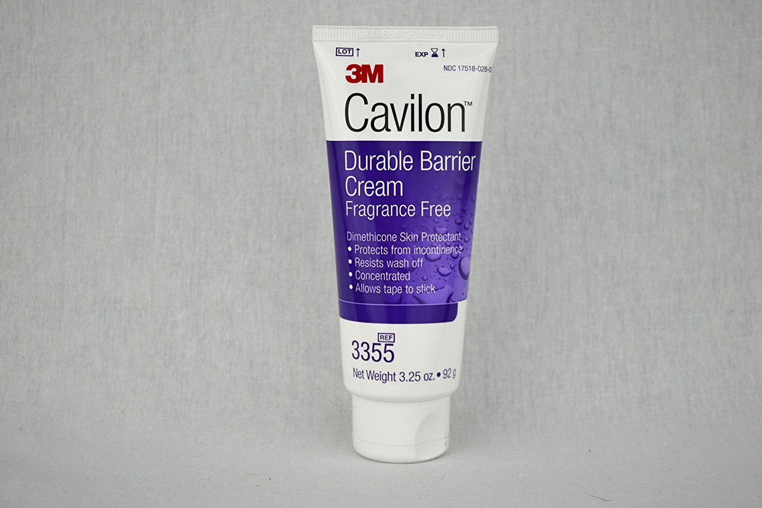 3M Cavilon Durable Barrier Cream 3355, 3.25oz
