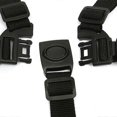 thumbnail image 3 of 5-point child harness with adjustable swivel hook baby harness for stroller highchair pushchair (black), 3 of 4