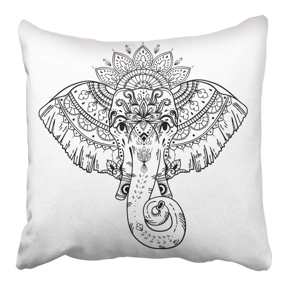 Beautiful Handdrawn Tribal Style Elephant Tattoo Stock Vector (Royalty  Free) 463886255 | Shutterstock