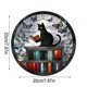 thumbnail image 3 of Uuiauoio Halloween Ornament Acrylic Window Hanging, Halloween Home Wall Hanging Decor, Halloween Decorations, Acrylic Doors And Windows Wall Hanging Pendants Scene Decoration, 3 of 6