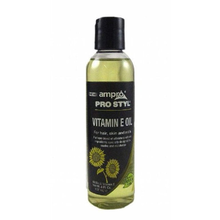 V.I.P., Pro Styl Vitamin E Oil, 6 Oz for Hair, Skin and Nails